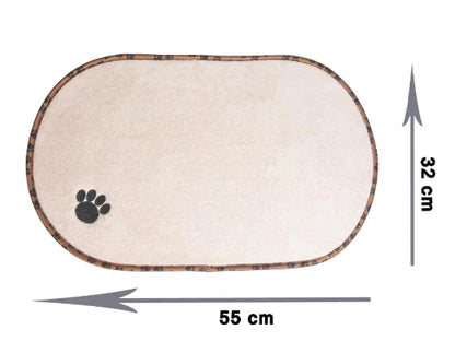 CleanFeast Pet Mat - Non-Slip, Washable
