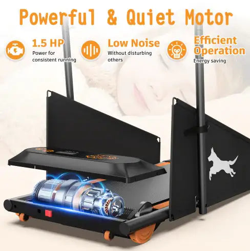 PetRun Fitness Treadmill for Small to Medium Dogs