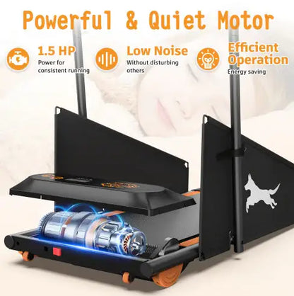 PetRun Fitness Treadmill for Small to Medium Dogs