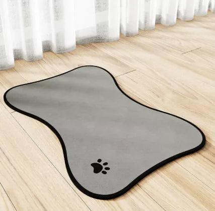 CleanFeast Pet Mat - Non-Slip, Washable