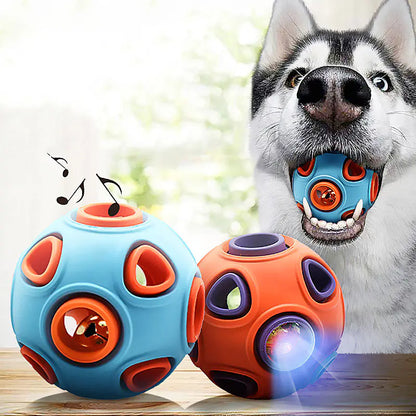 Glow-in-the-Dark Dog Toy Ball