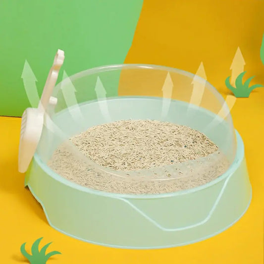 Odor free Semi-enclosed Cat Litter