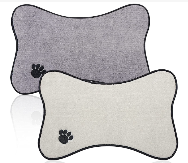 CleanFeast Pet Mat - Non-Slip, Washable