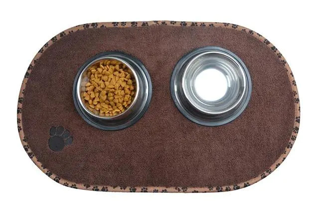 CleanFeast Pet Mat - Non-Slip, Washable