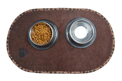 CleanFeast Pet Mat - Non-Slip, Washable